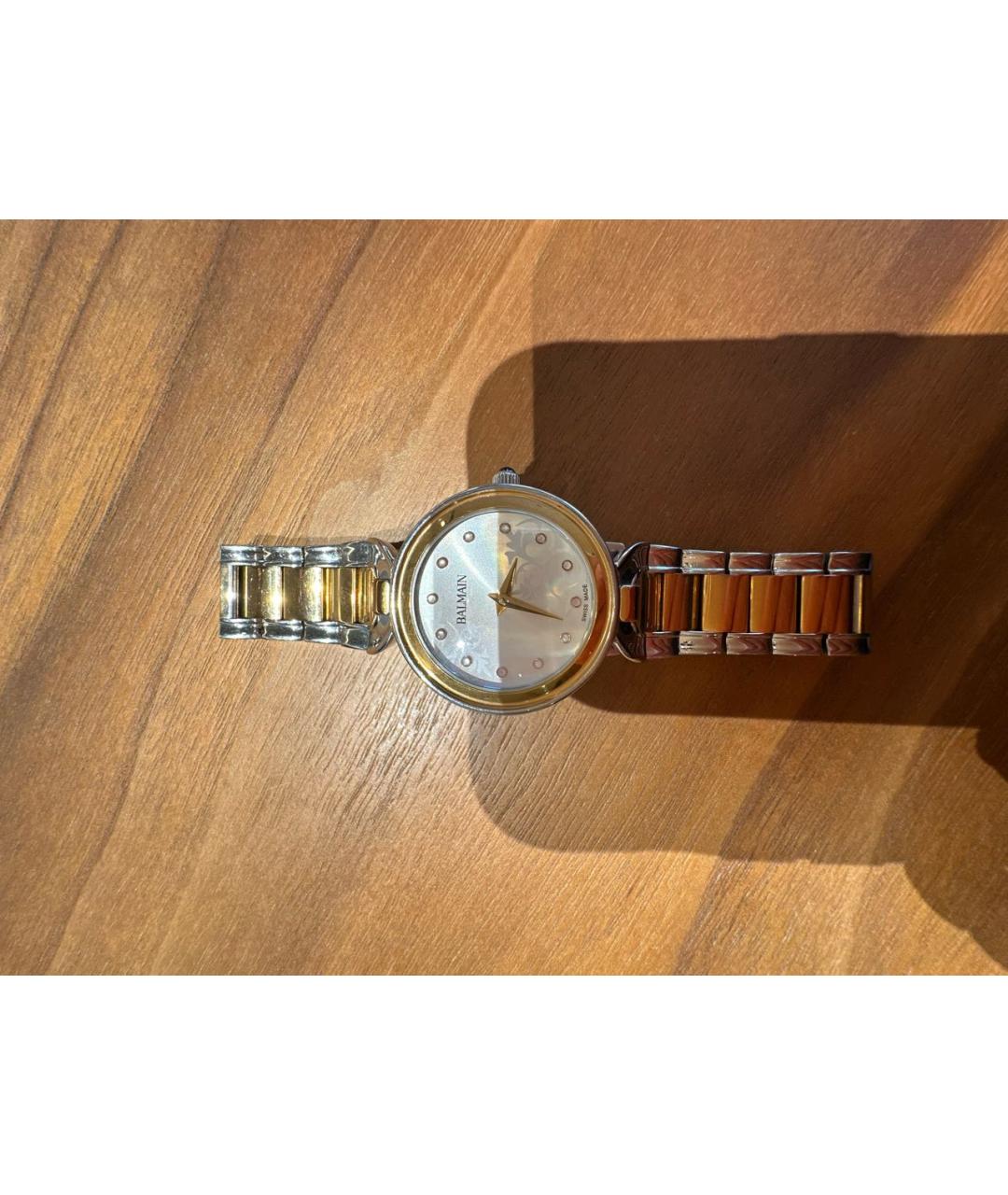 BALMAIN Серебряные позолоченные часы, фото 6