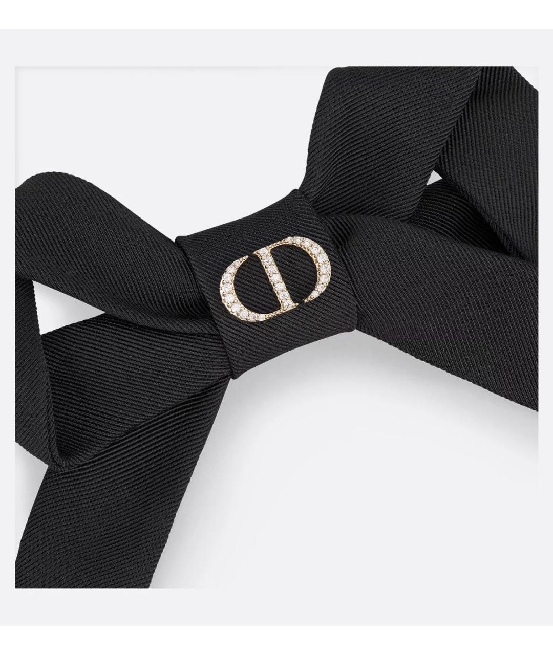 CHRISTIAN DIOR Черная заколка, фото 4