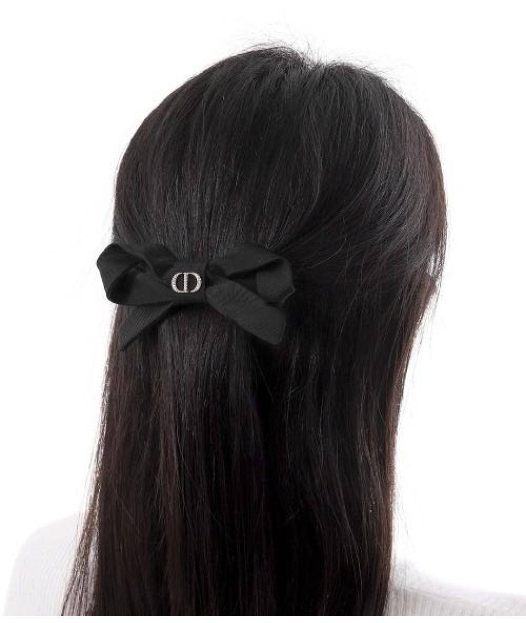 CHRISTIAN DIOR Черная заколка, фото 2