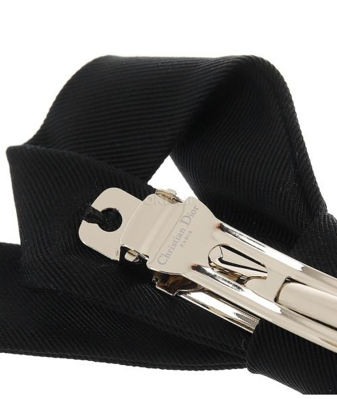 CHRISTIAN DIOR Черная заколка, фото 5