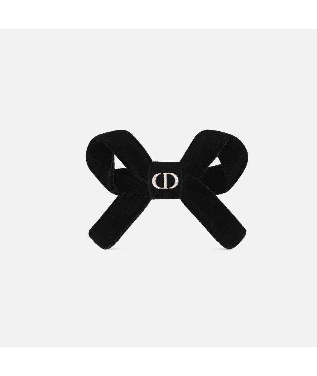 CHRISTIAN DIOR Черная заколка, фото 5