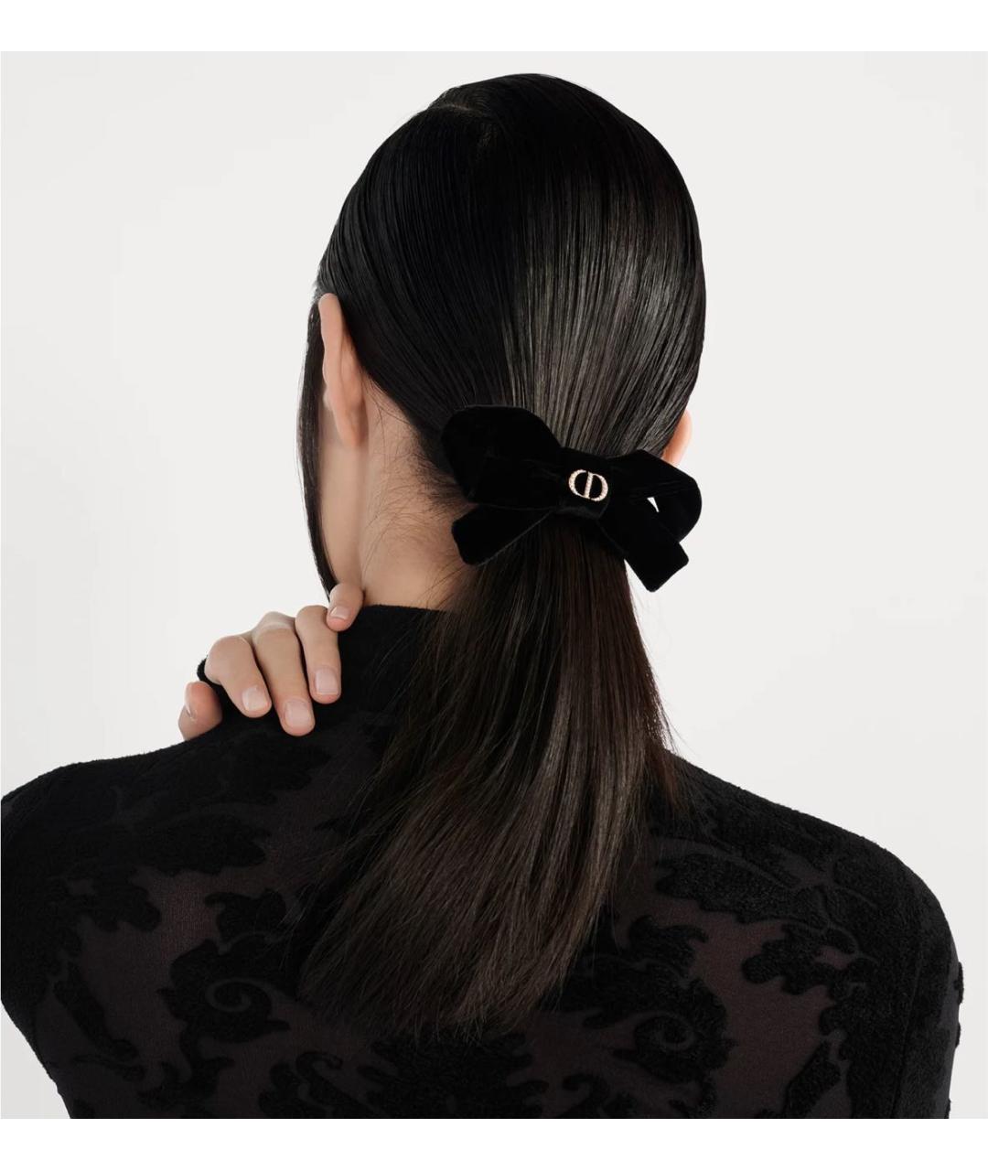 CHRISTIAN DIOR Черная заколка, фото 2