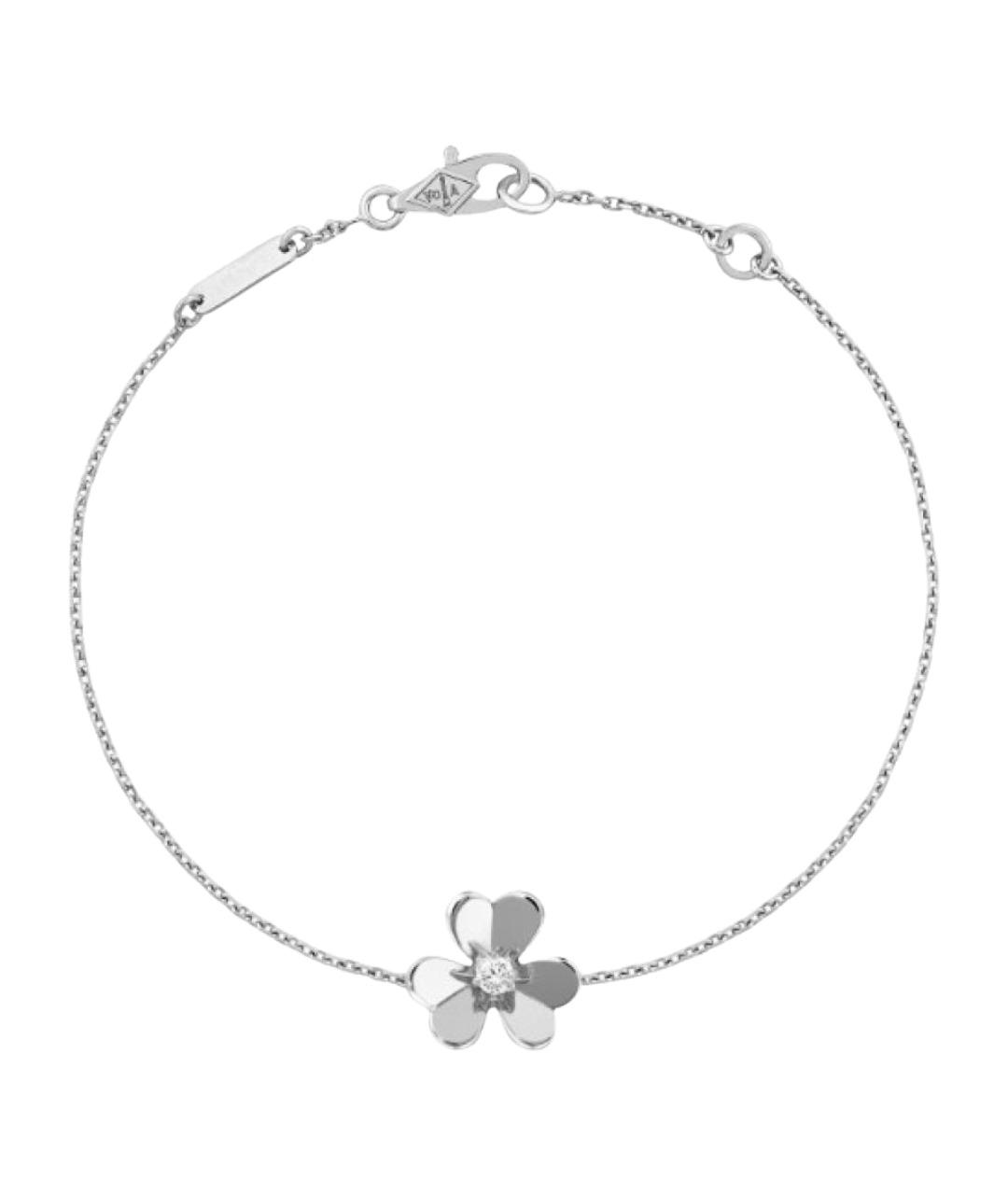 VAN CLEEF & ARPELS Серебрянный браслет из белого золота, фото 1
