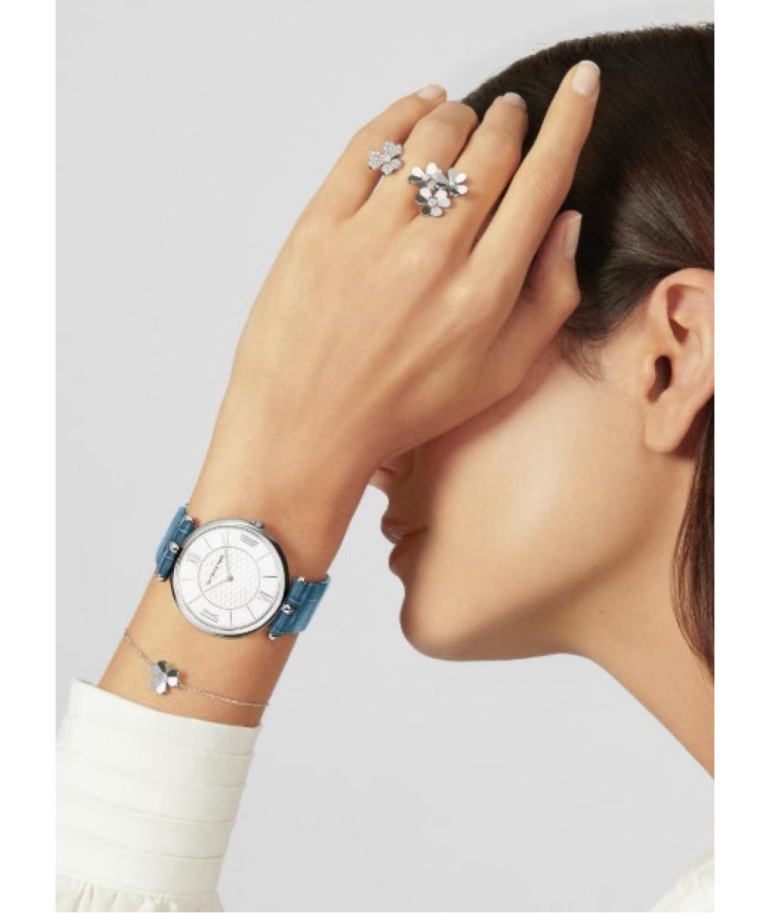 VAN CLEEF & ARPELS Серебрянный браслет из белого золота, фото 3