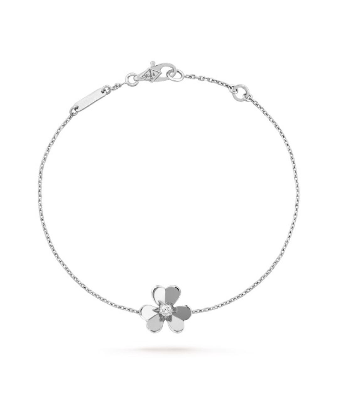 VAN CLEEF & ARPELS Серебрянный браслет из белого золота, фото 5