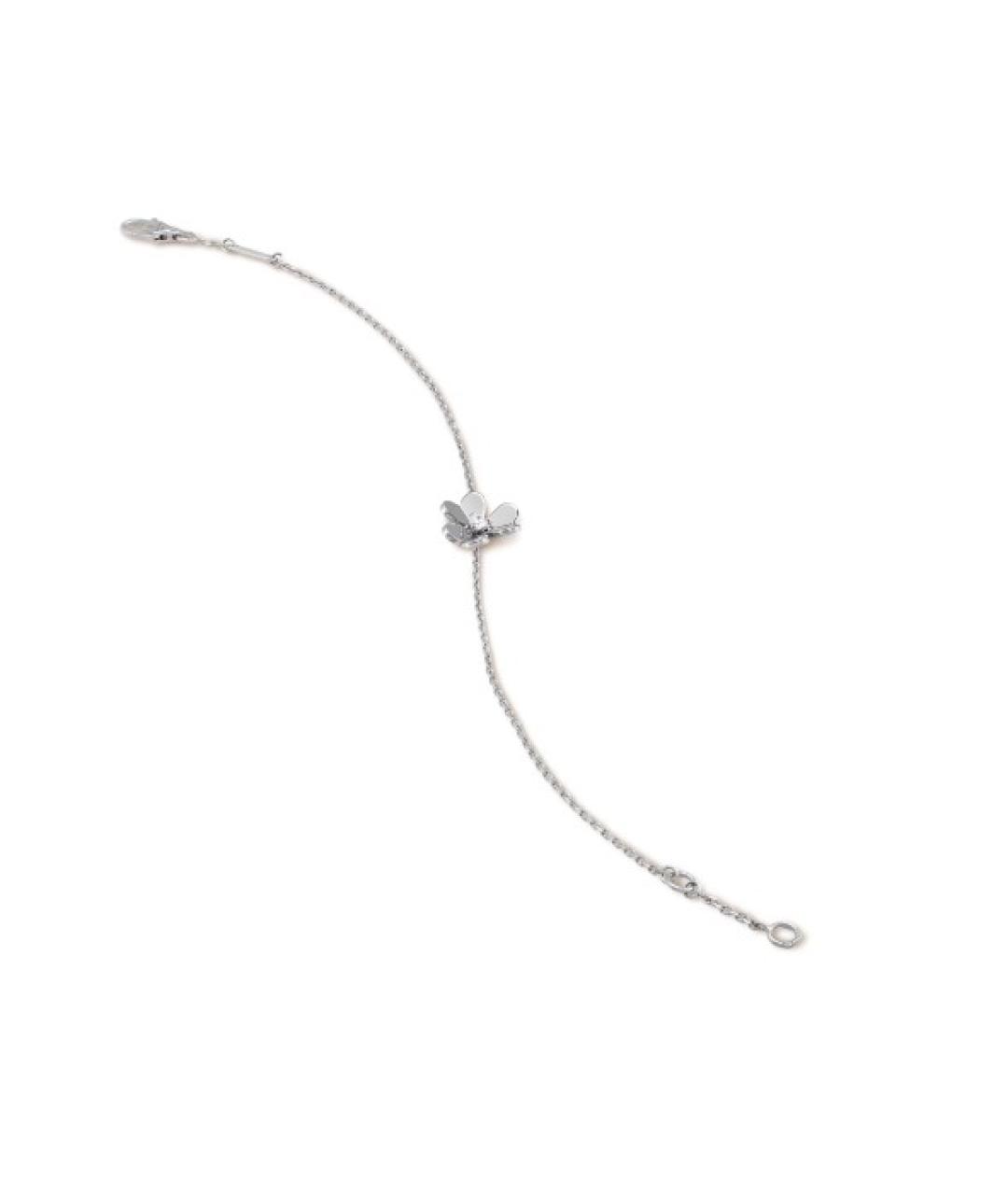 VAN CLEEF & ARPELS Серебрянный браслет из белого золота, фото 4