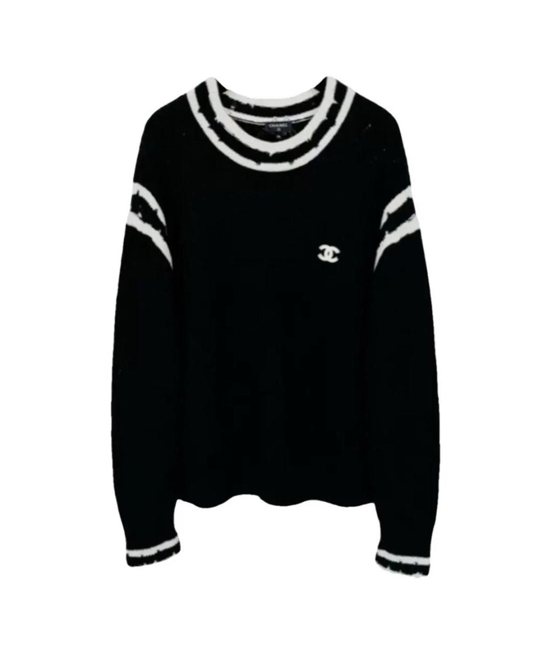 CHANEL Черный джемпер / свитер, фото 1