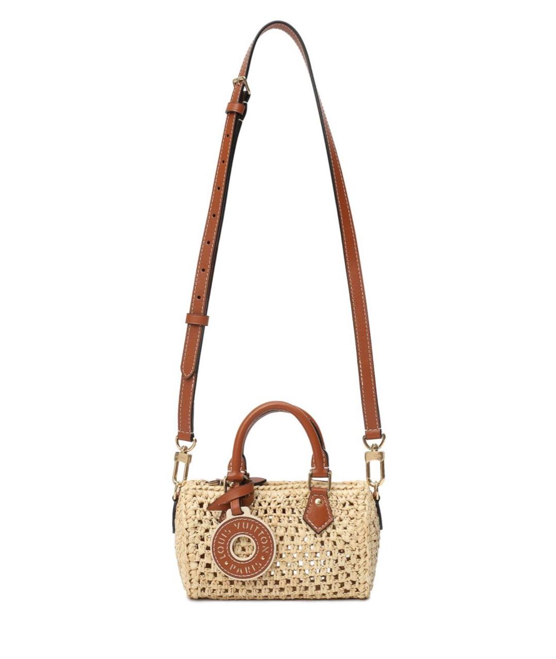 LOUIS VUITTON Бежевая сумка через плечо, фото 6