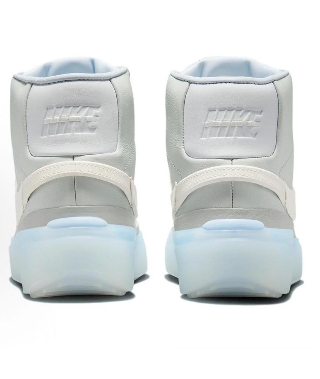 NIKE Голубые высокие кроссовки / кеды, фото 4
