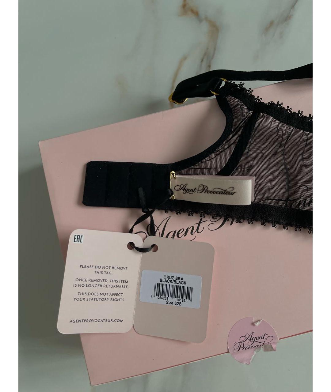 AGENT PROVOCATEUR Черный бюстгалтеры, фото 5