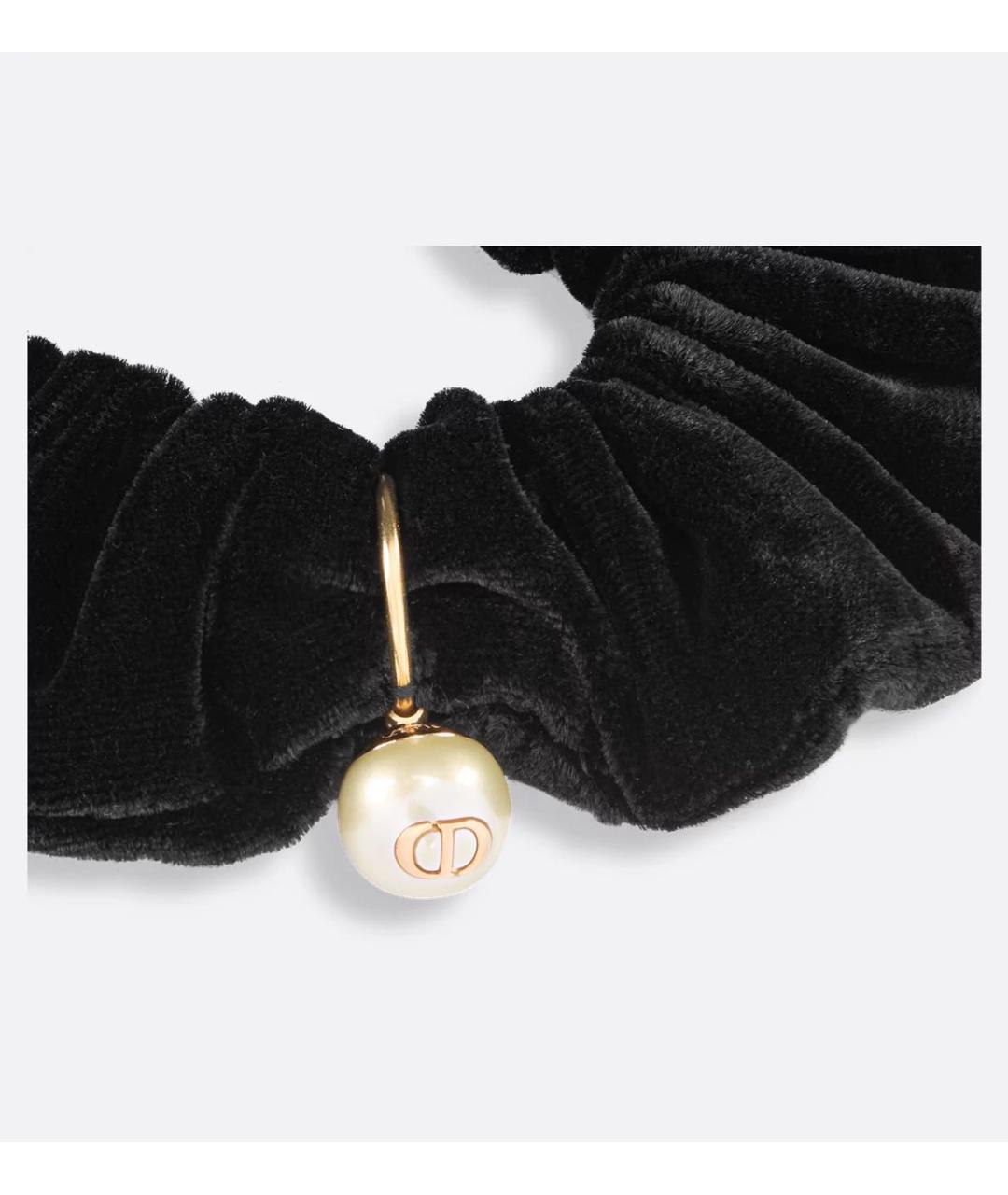 CHRISTIAN DIOR Черная резинка, фото 3