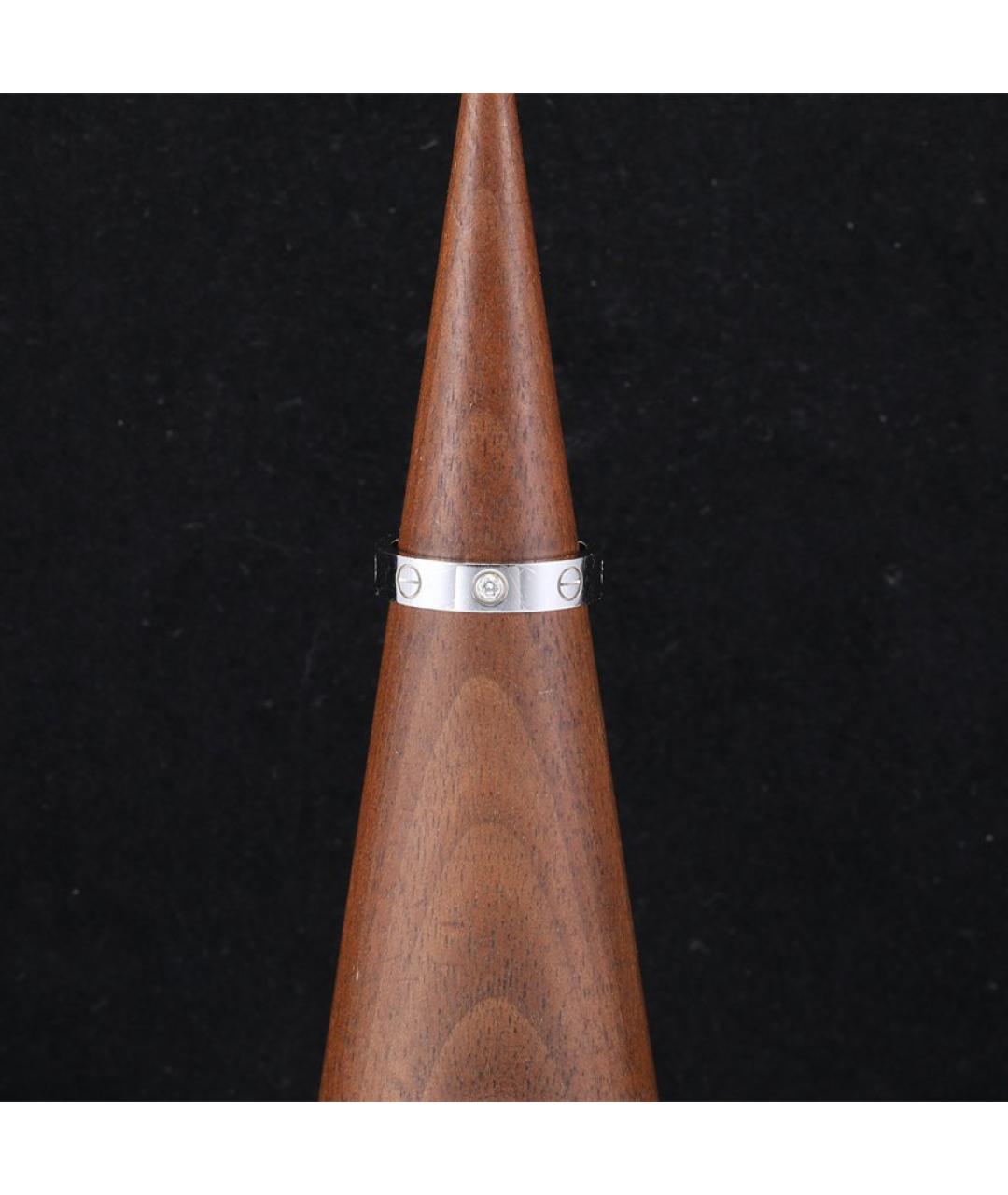 CARTIER Серебряное кольцо из белого золота, фото 6
