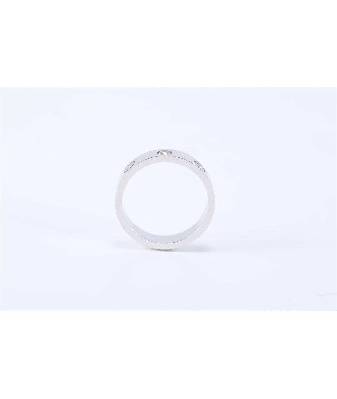 CARTIER Серебряное кольцо из белого золота, фото 3