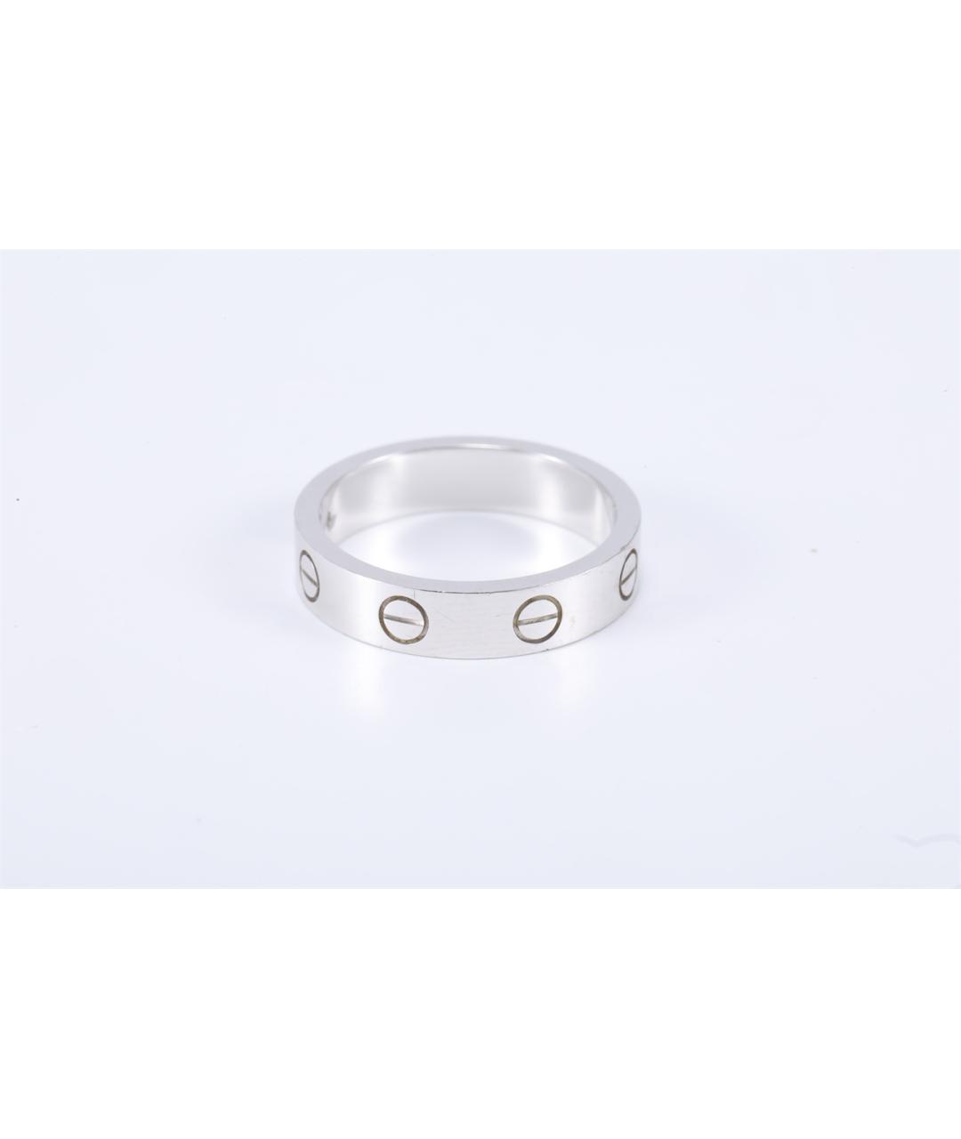 CARTIER Серебряное кольцо из белого золота, фото 5
