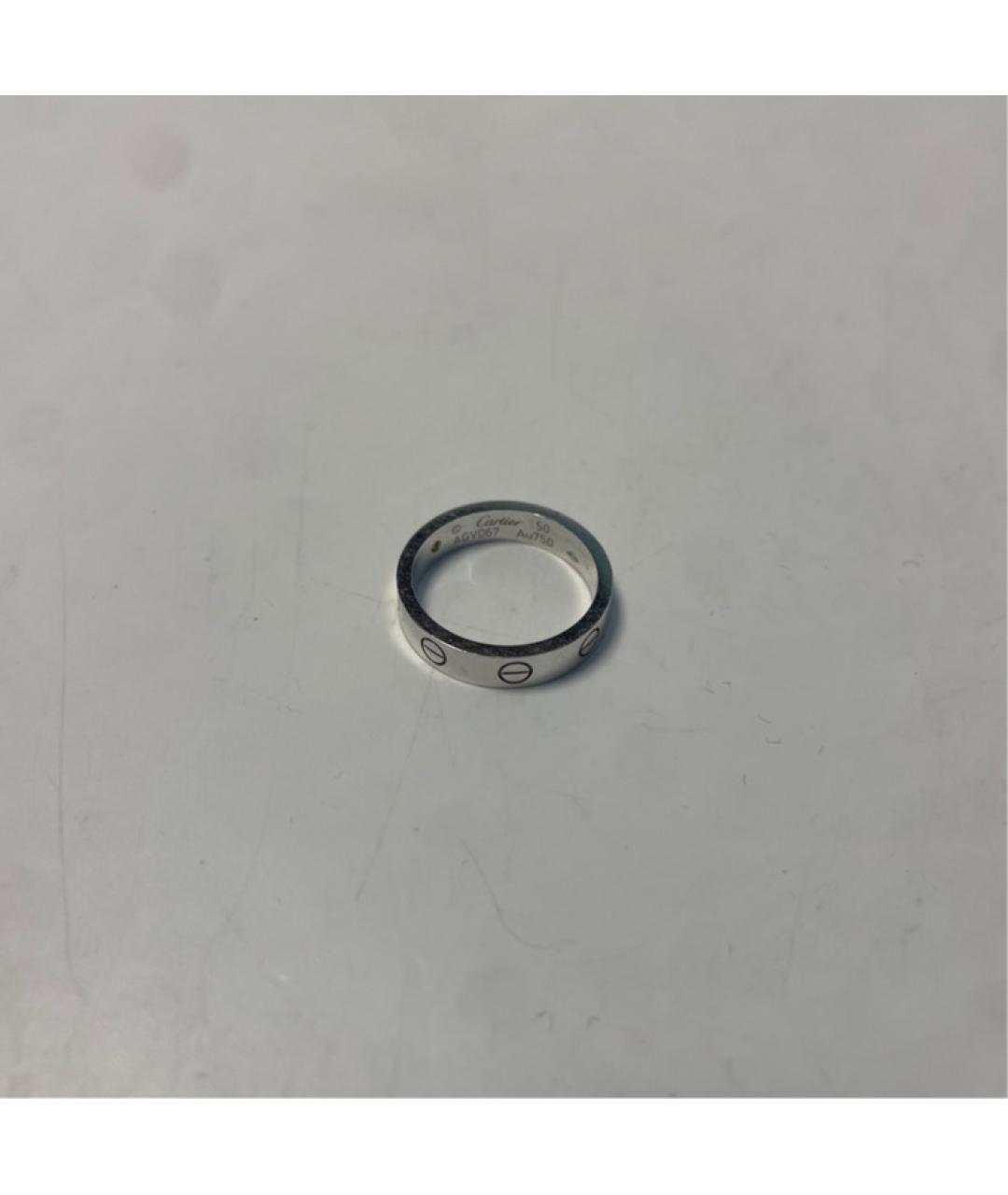 CARTIER Серебряное кольцо из белого золота, фото 7