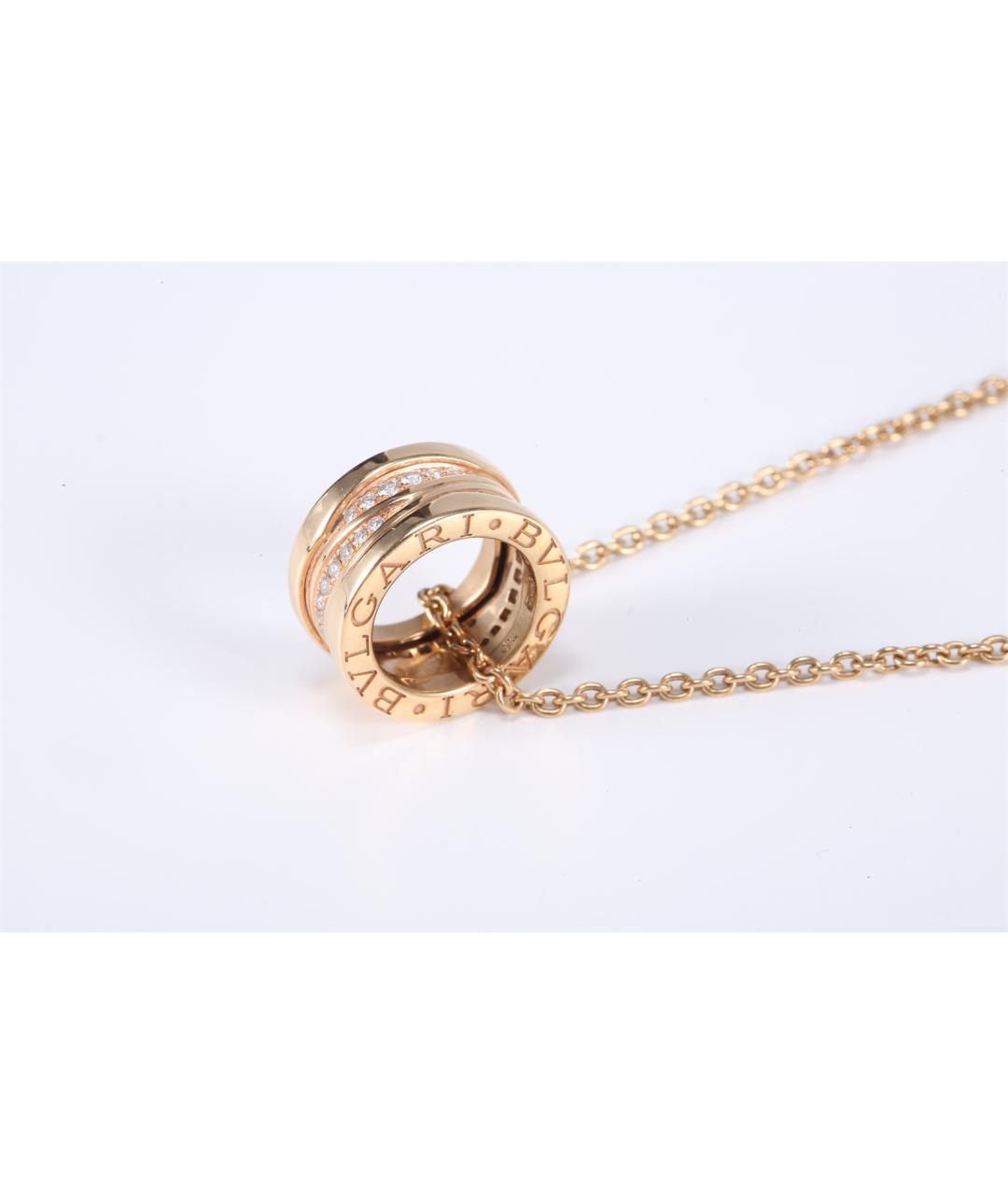 BVLGARI Золотая подвеска из розового золота, фото 2