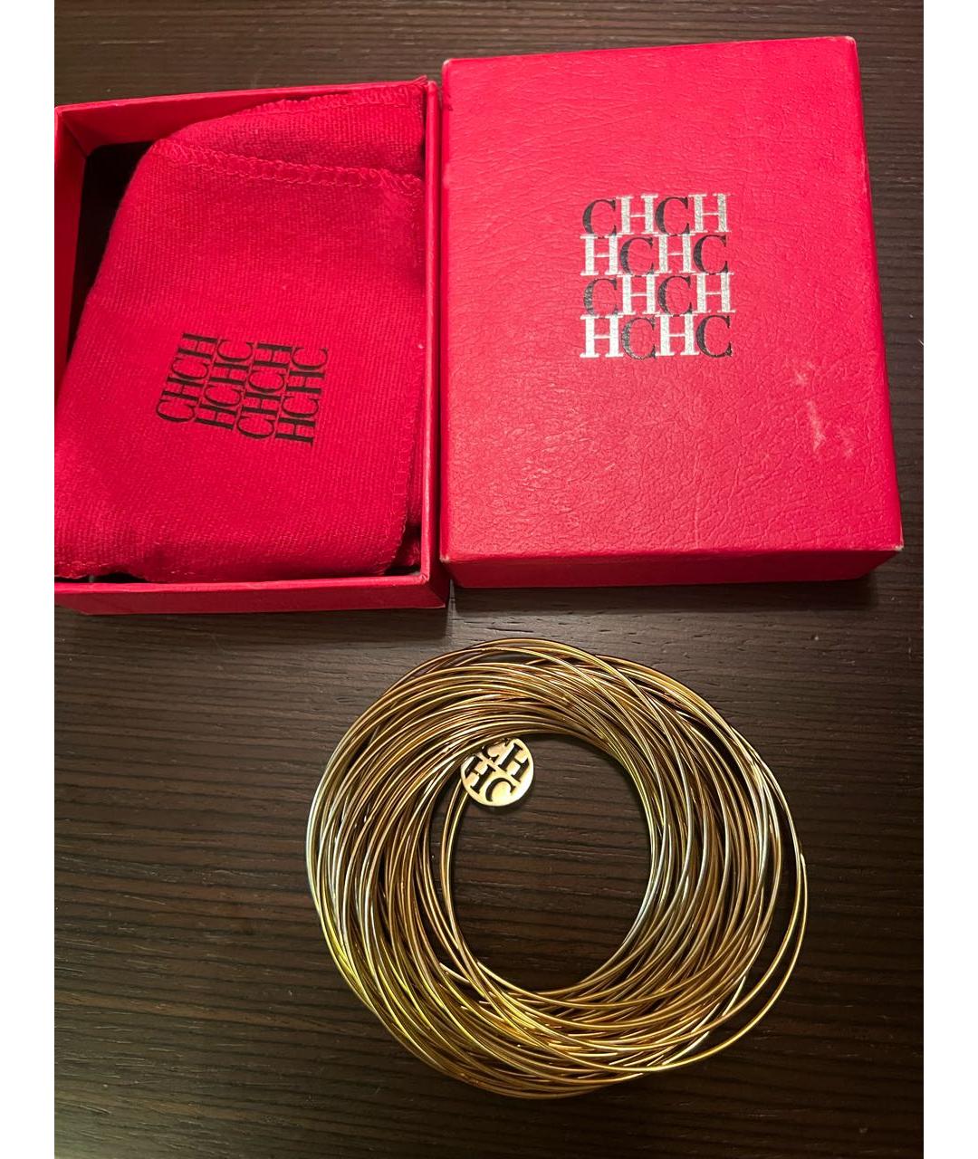 CAROLINA HERRERA Золотой браслет, фото 5