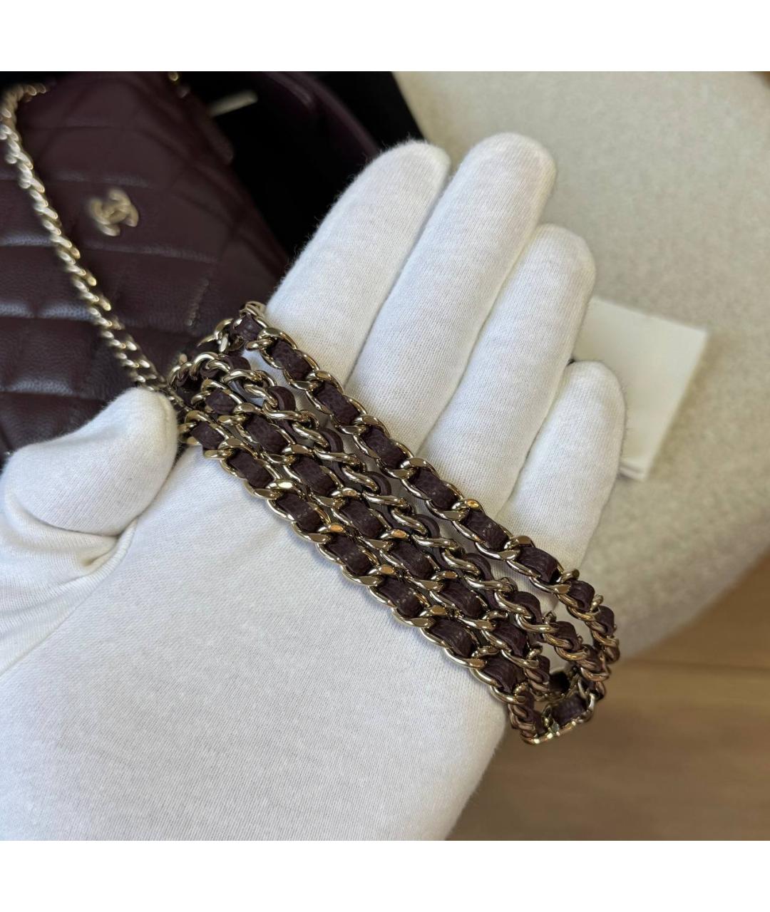 CHANEL Кожаная сумка через плечо, фото 3