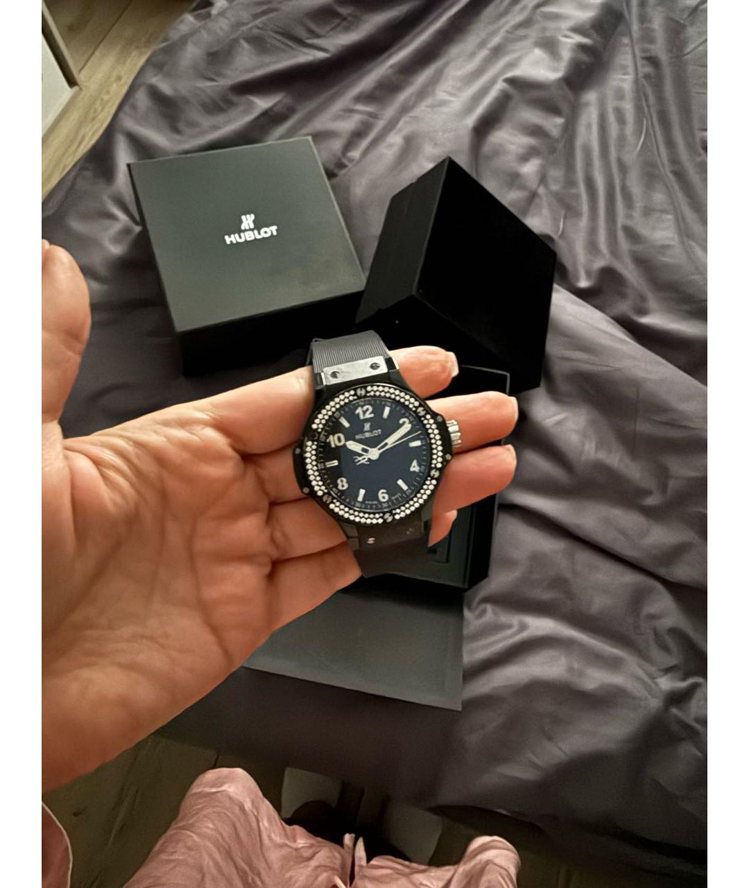 HUBLOT Черные часы, фото 2