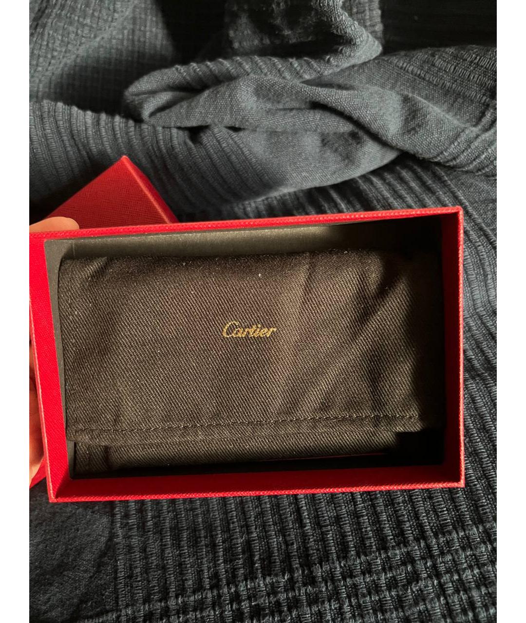 CARTIER Красная кожаная визитница, фото 5