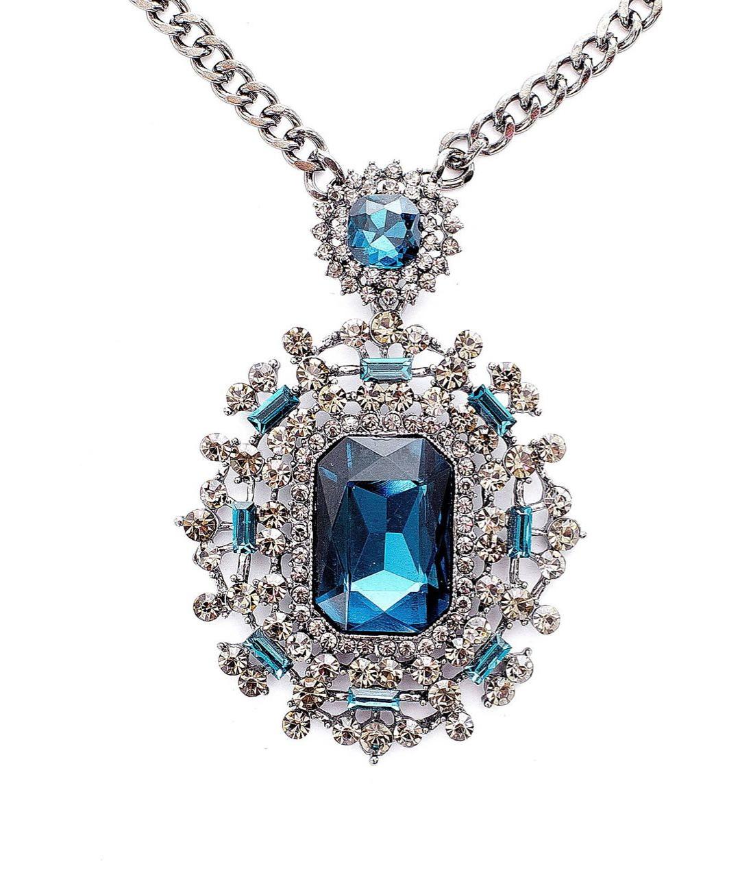 MAX MARA Серебряная металлическая подвеска, фото 1