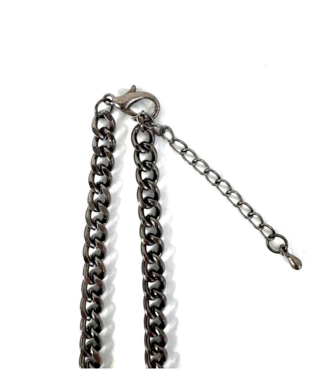 MAX MARA Серебряная металлическая подвеска, фото 6