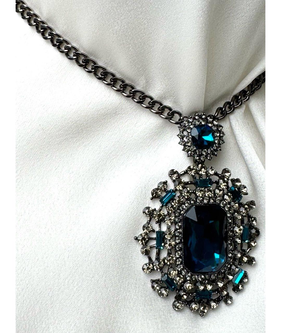 MAX MARA Серебряная металлическая подвеска, фото 2