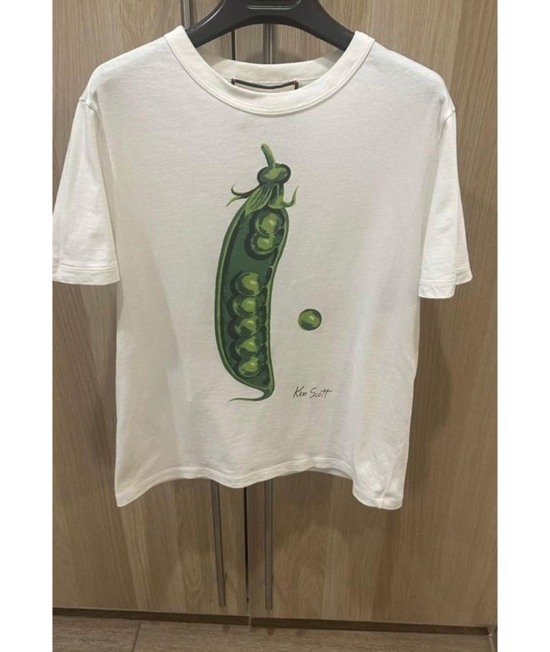 GUCCI Хлопковая футболка, фото 5