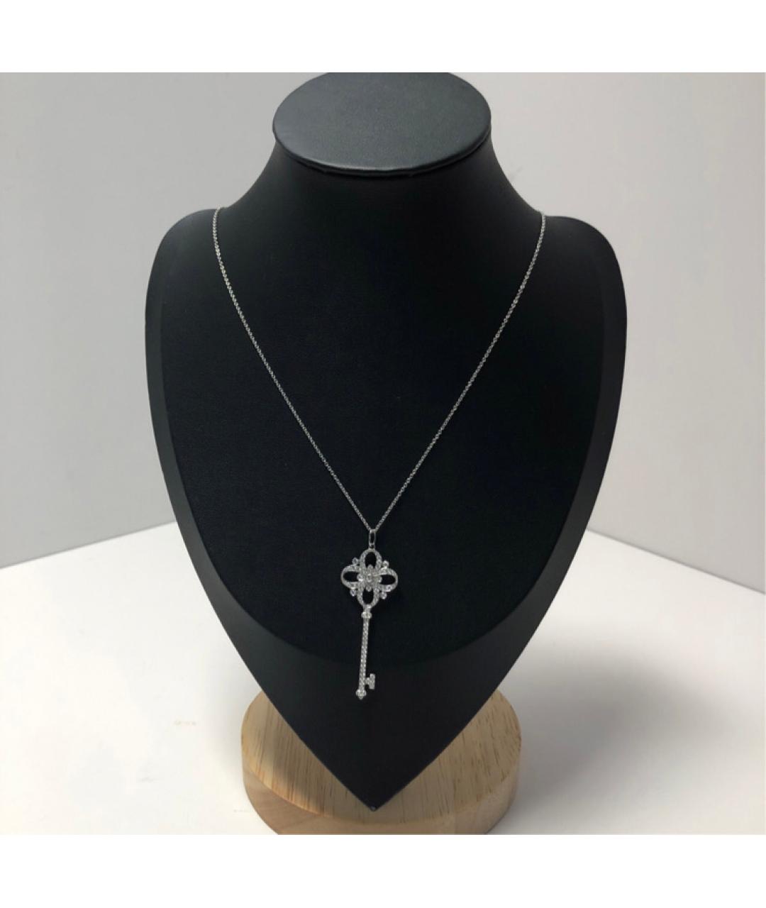 TIFFANY&CO Платиновое колье, фото 8