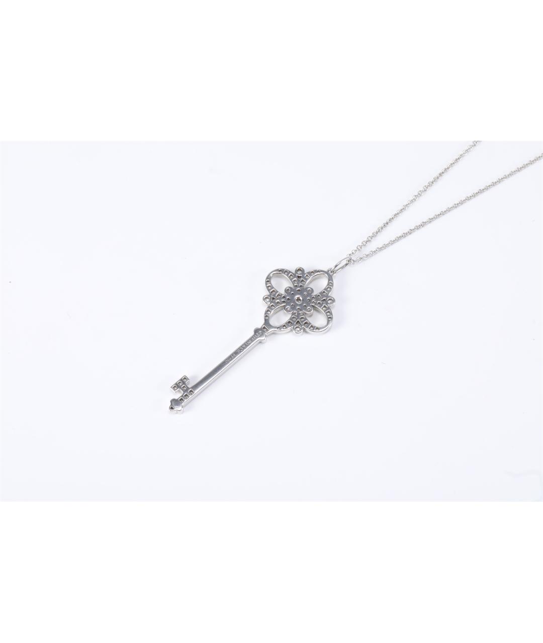TIFFANY&CO Платиновое колье, фото 3