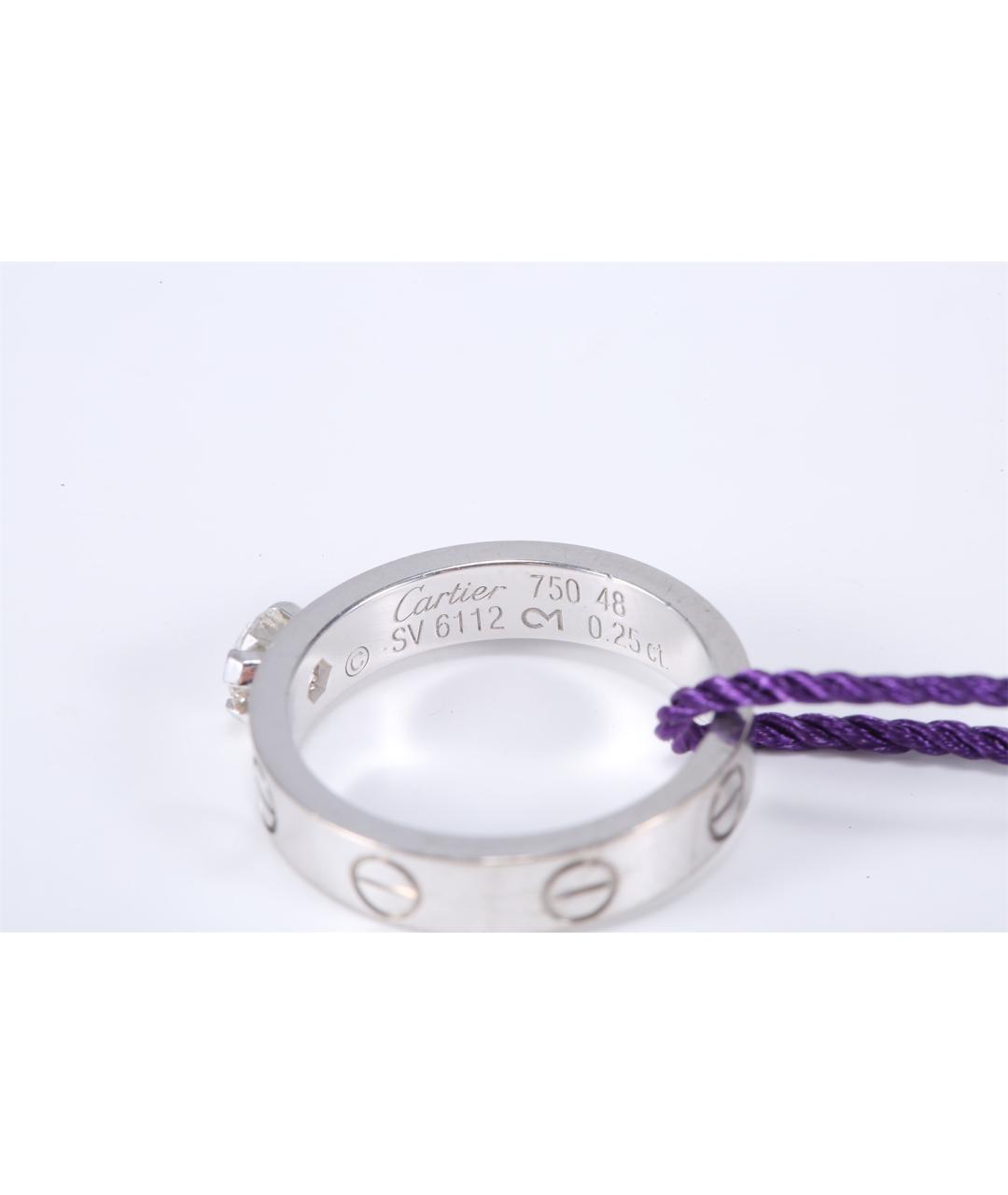 CARTIER Кольцо из белого золота, фото 6