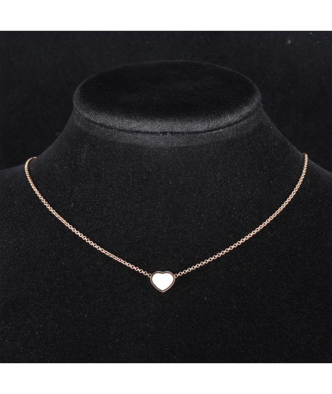 CHOPARD Колье из розового золота, фото 7