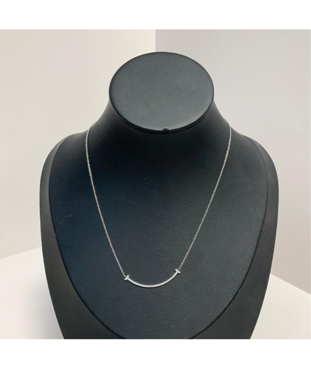 TIFFANY&CO Колье из белого золота, фото 8