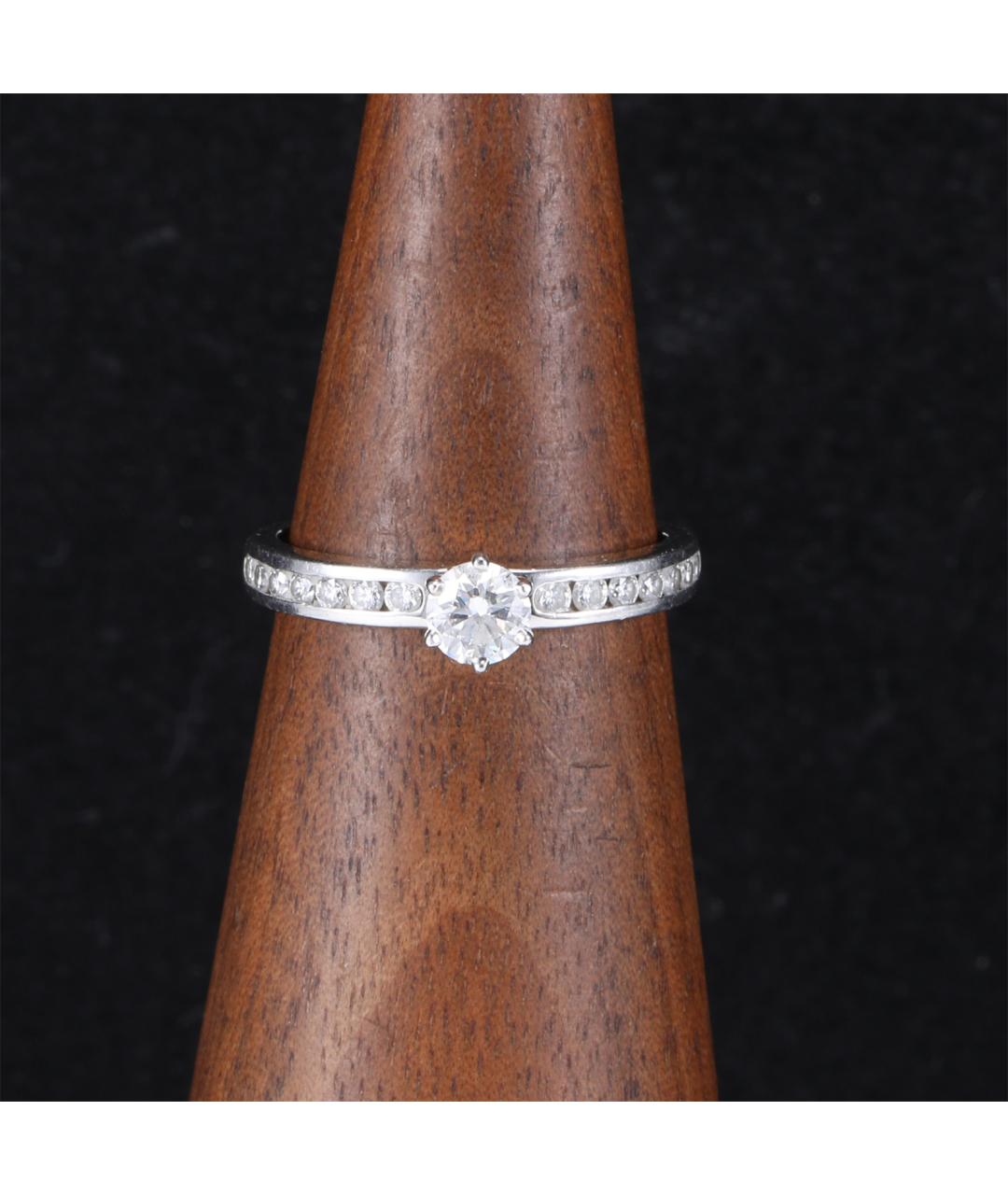 TIFFANY&CO Кольцо из белого золота, фото 8
