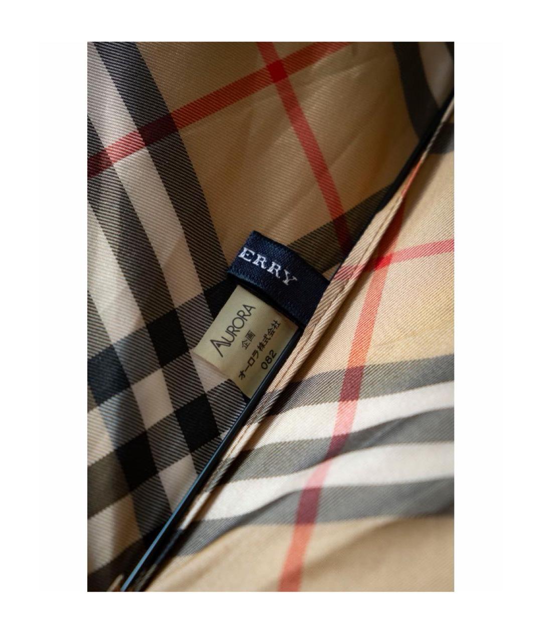 BURBERRY Бежевый зонт, фото 6