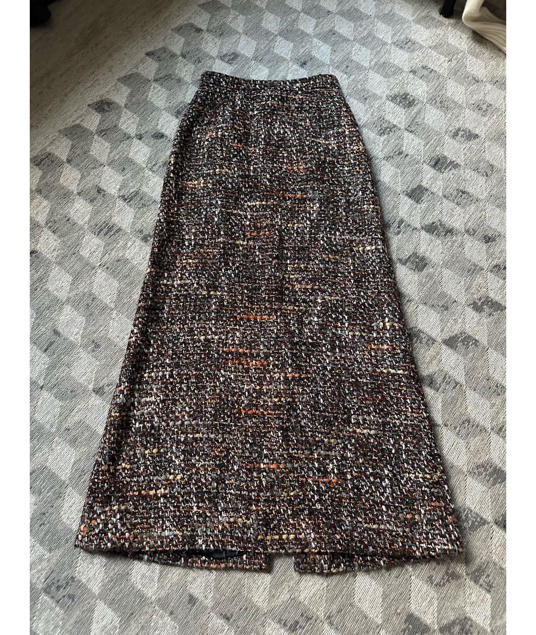 DOLCE&GABBANA Шерстяная юбка макси, фото 9