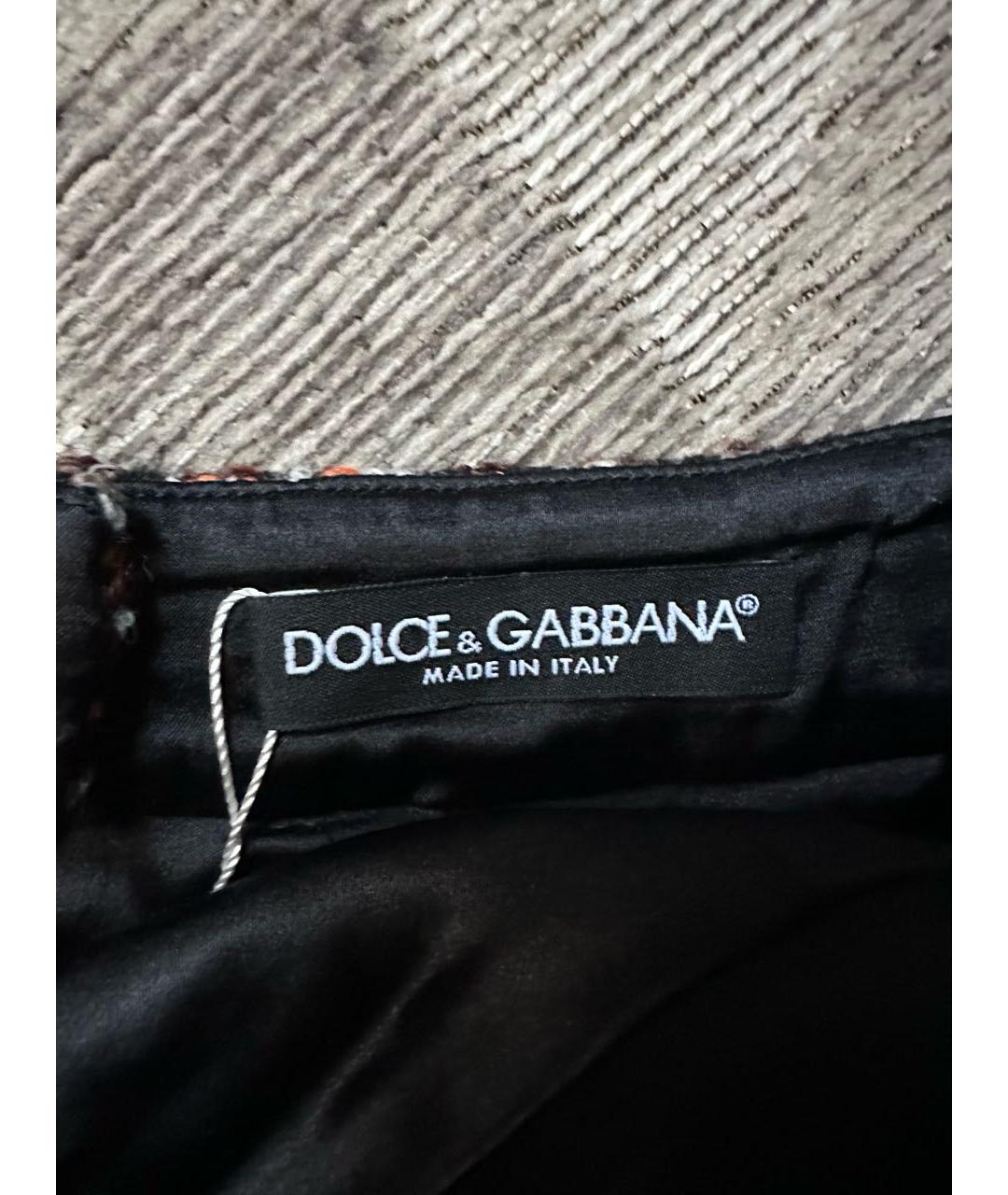 DOLCE&GABBANA Шерстяная юбка макси, фото 3