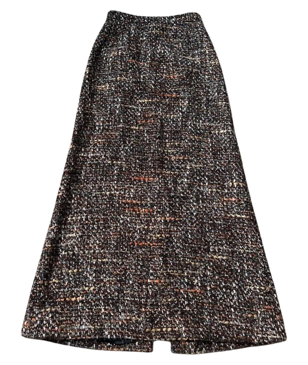 DOLCE&GABBANA Шерстяная юбка макси, фото 1