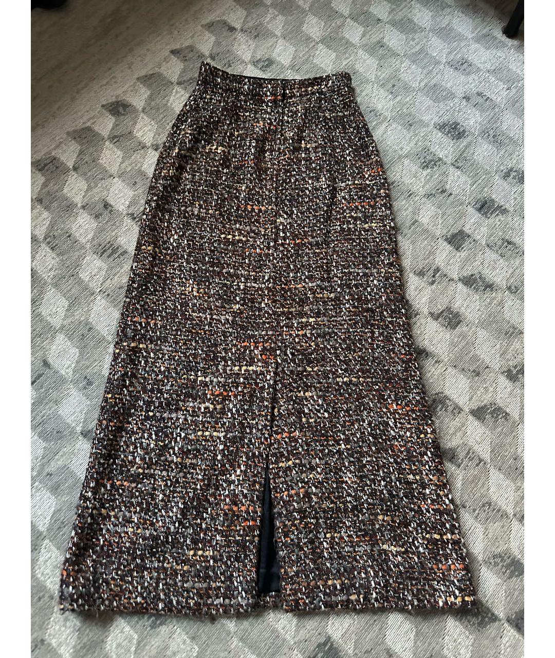 DOLCE&GABBANA Шерстяная юбка макси, фото 2