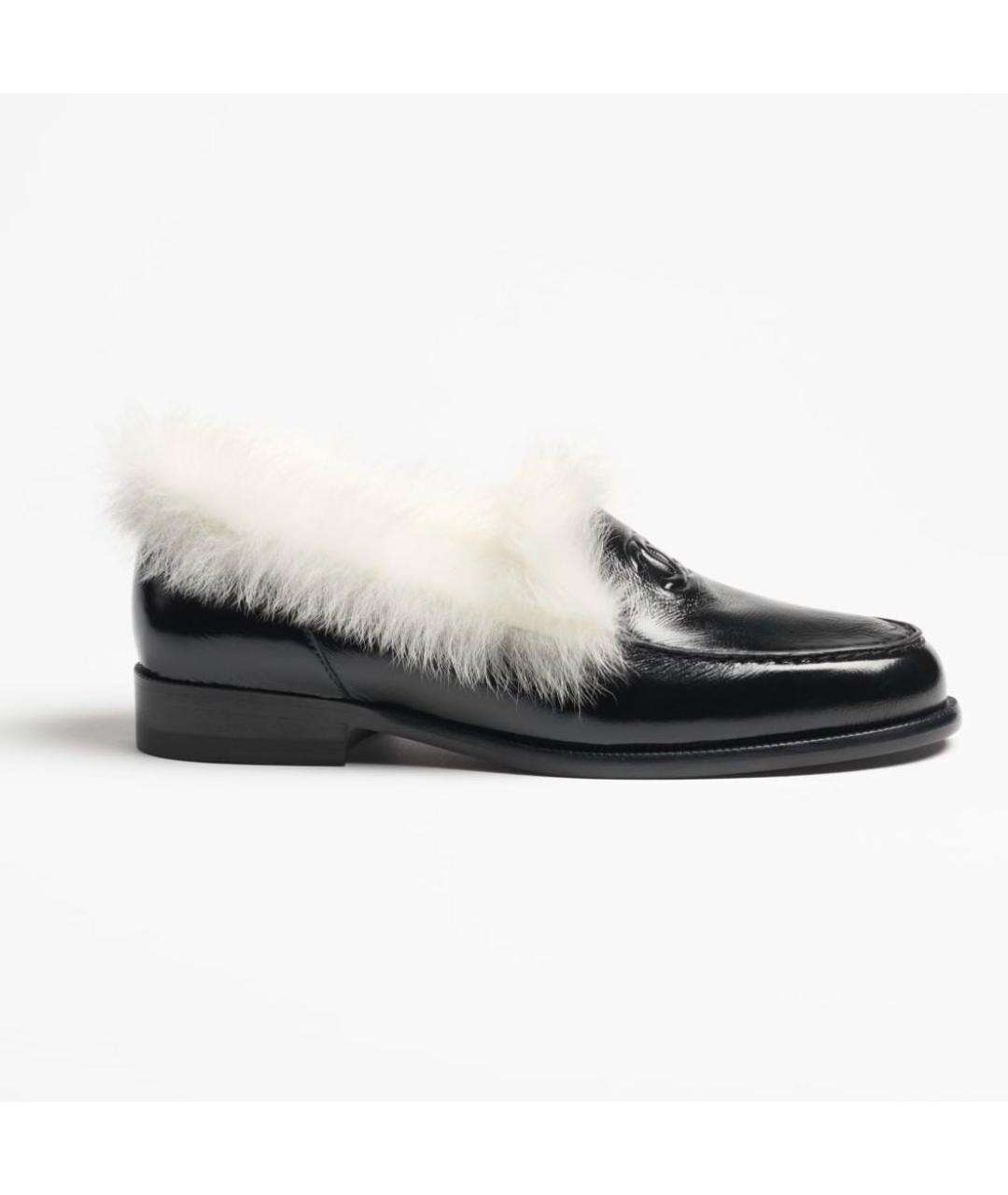 CHANEL Черные лоферы, фото 5