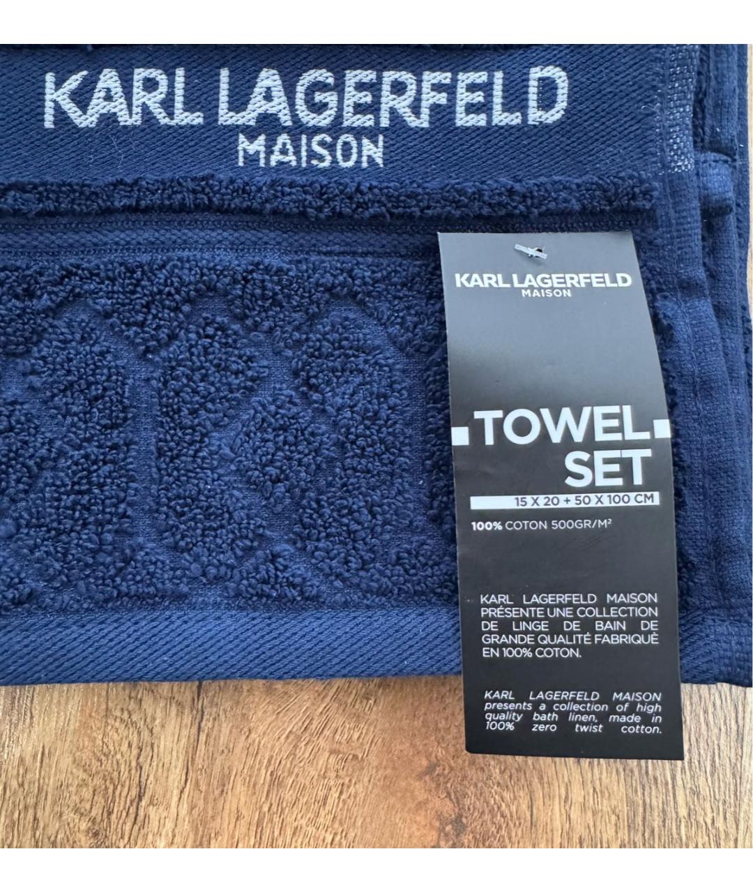 KARL LAGERFELD Хлопковое полотенце, фото 4