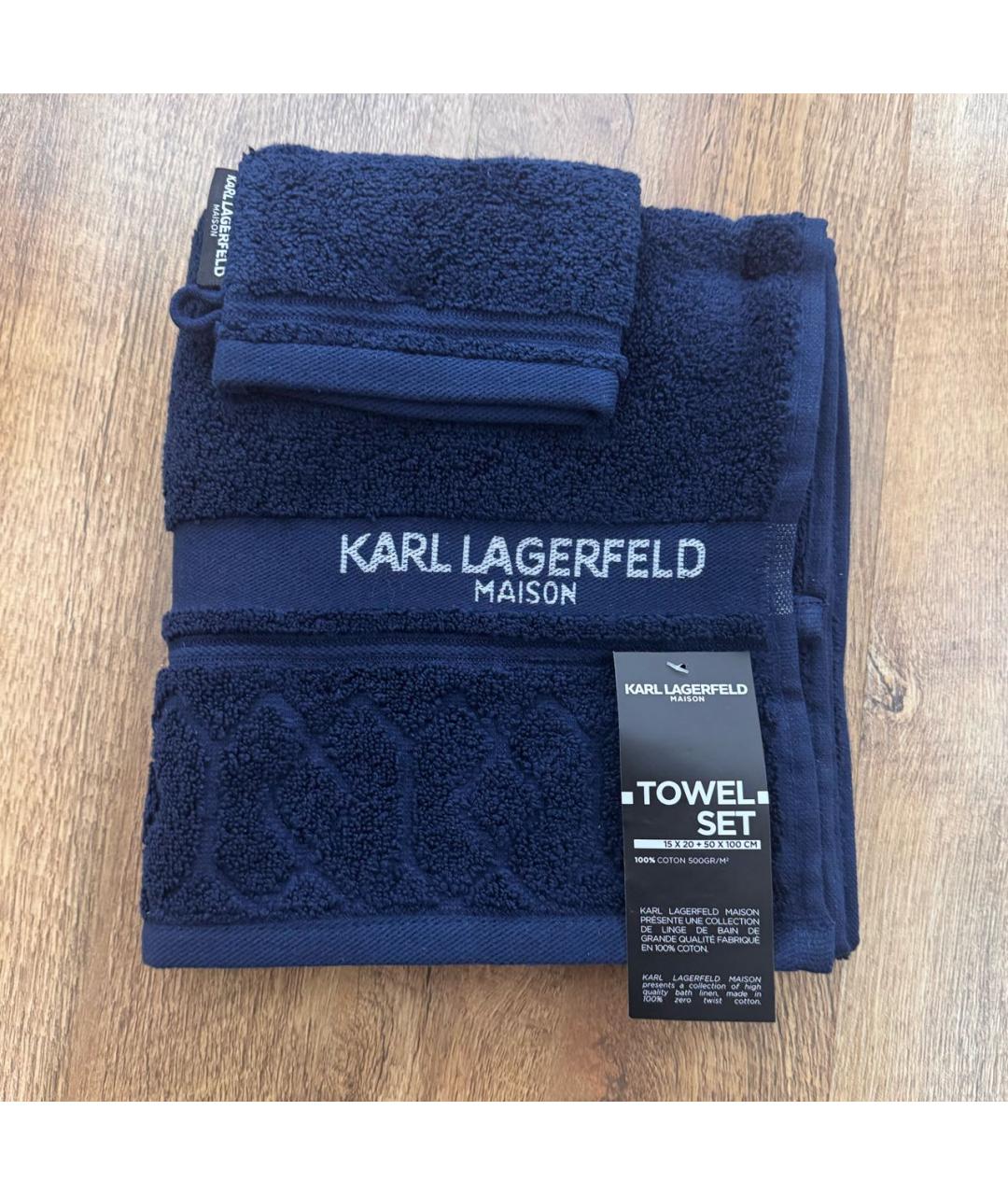 KARL LAGERFELD Хлопковое полотенце, фото 2