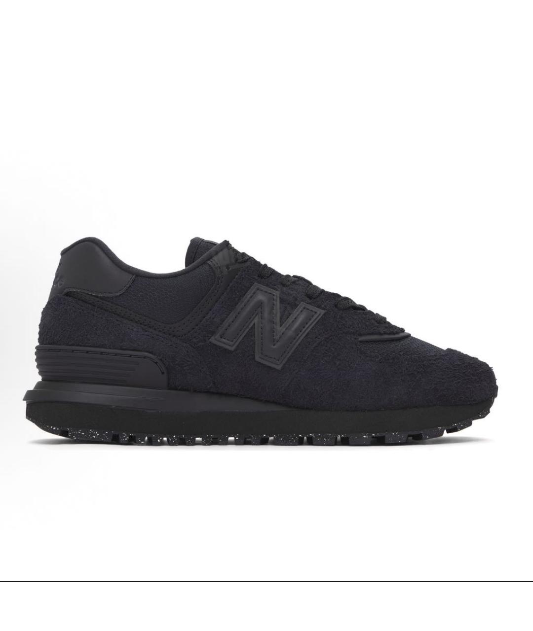 NEW BALANCE Черные слипоны из искусственной кожи, фото 6
