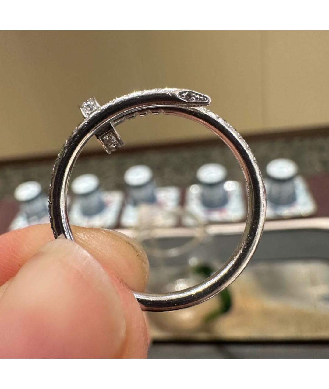 CARTIER Кольцо из белого золота, фото 6