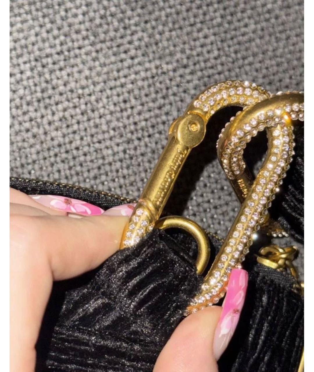 JUICY COUTURE Черная сумка с короткими ручками, фото 3