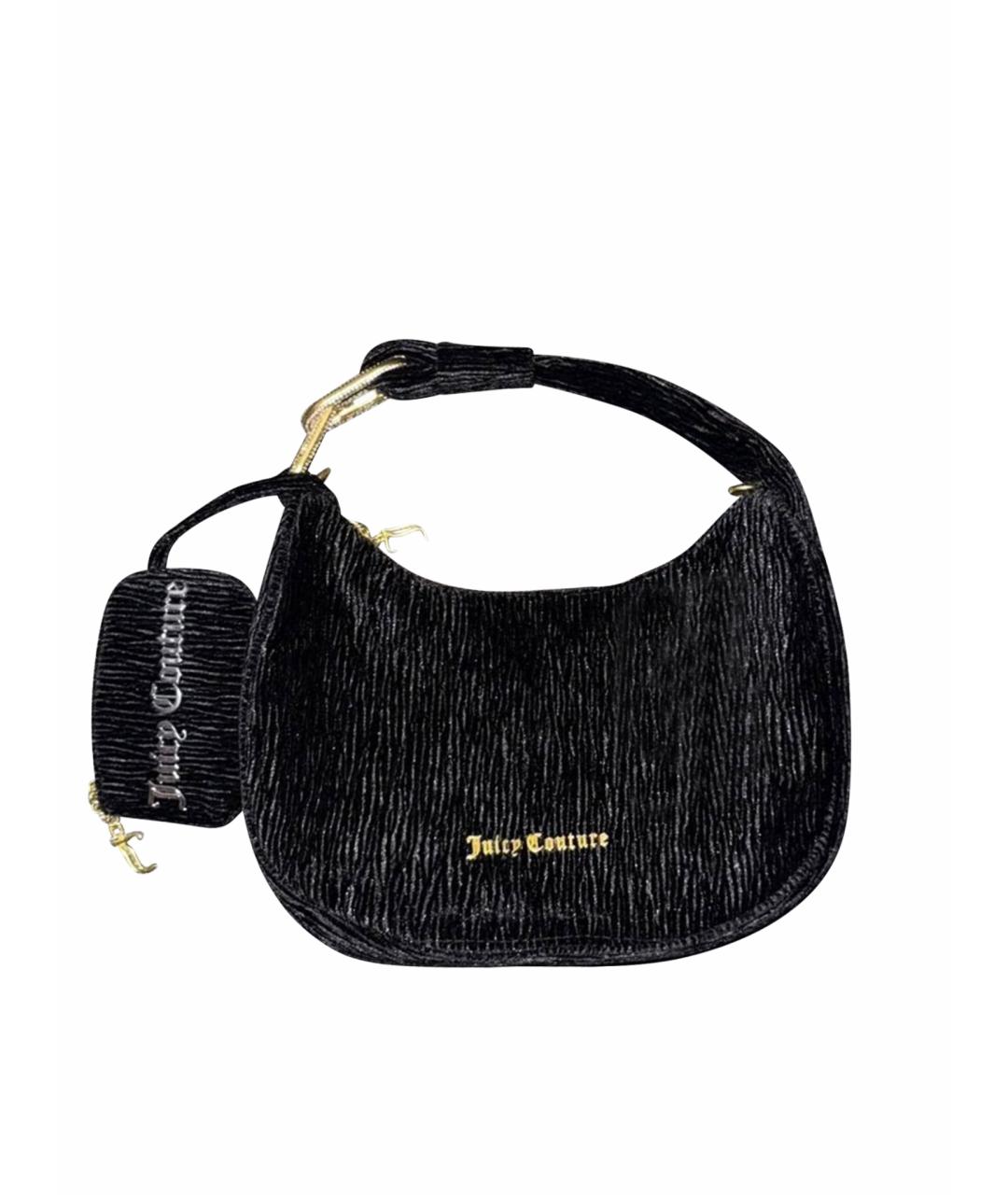 JUICY COUTURE Черная сумка с короткими ручками, фото 1
