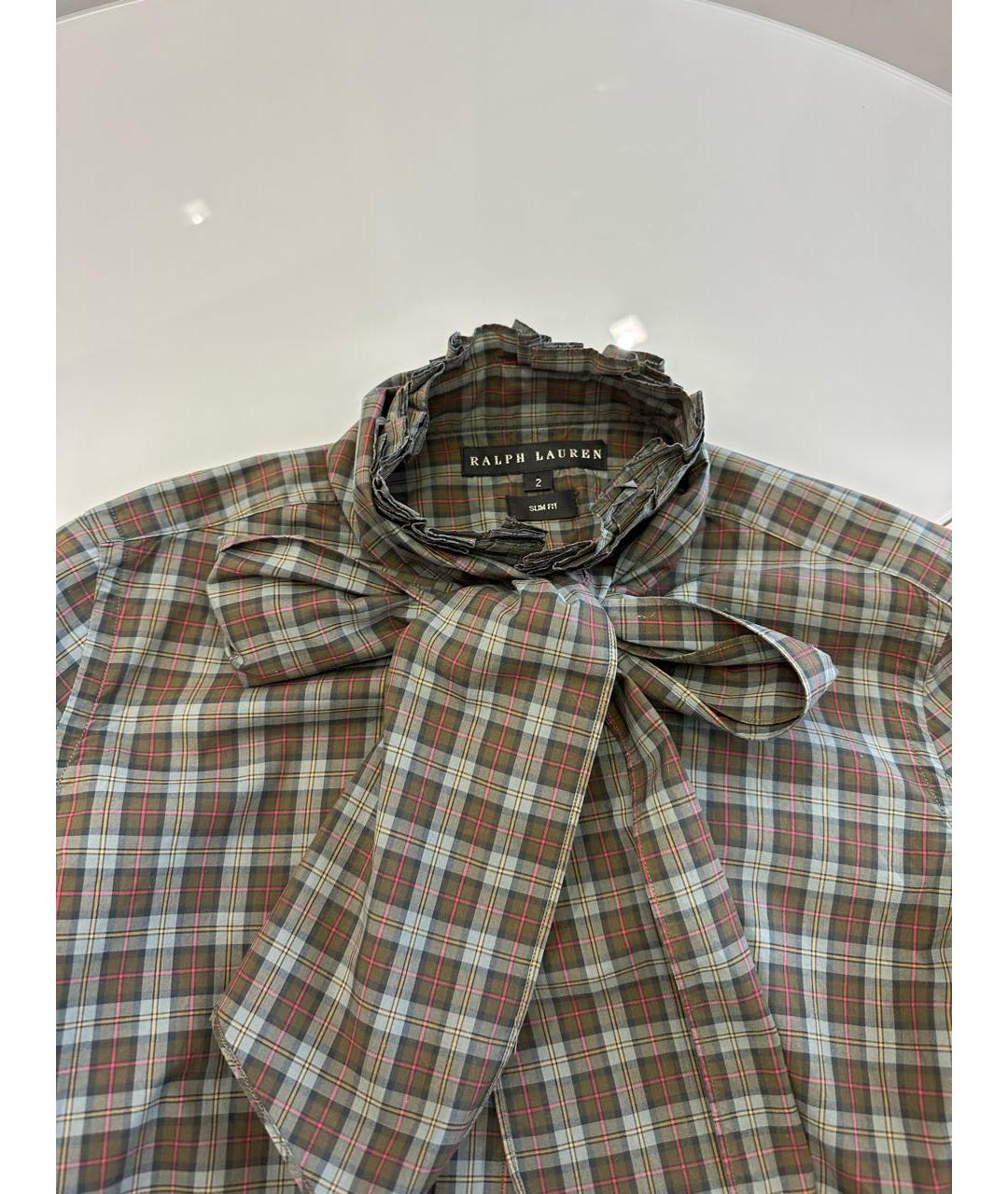RALPH LAUREN Мульти хлопковая рубашка, фото 3