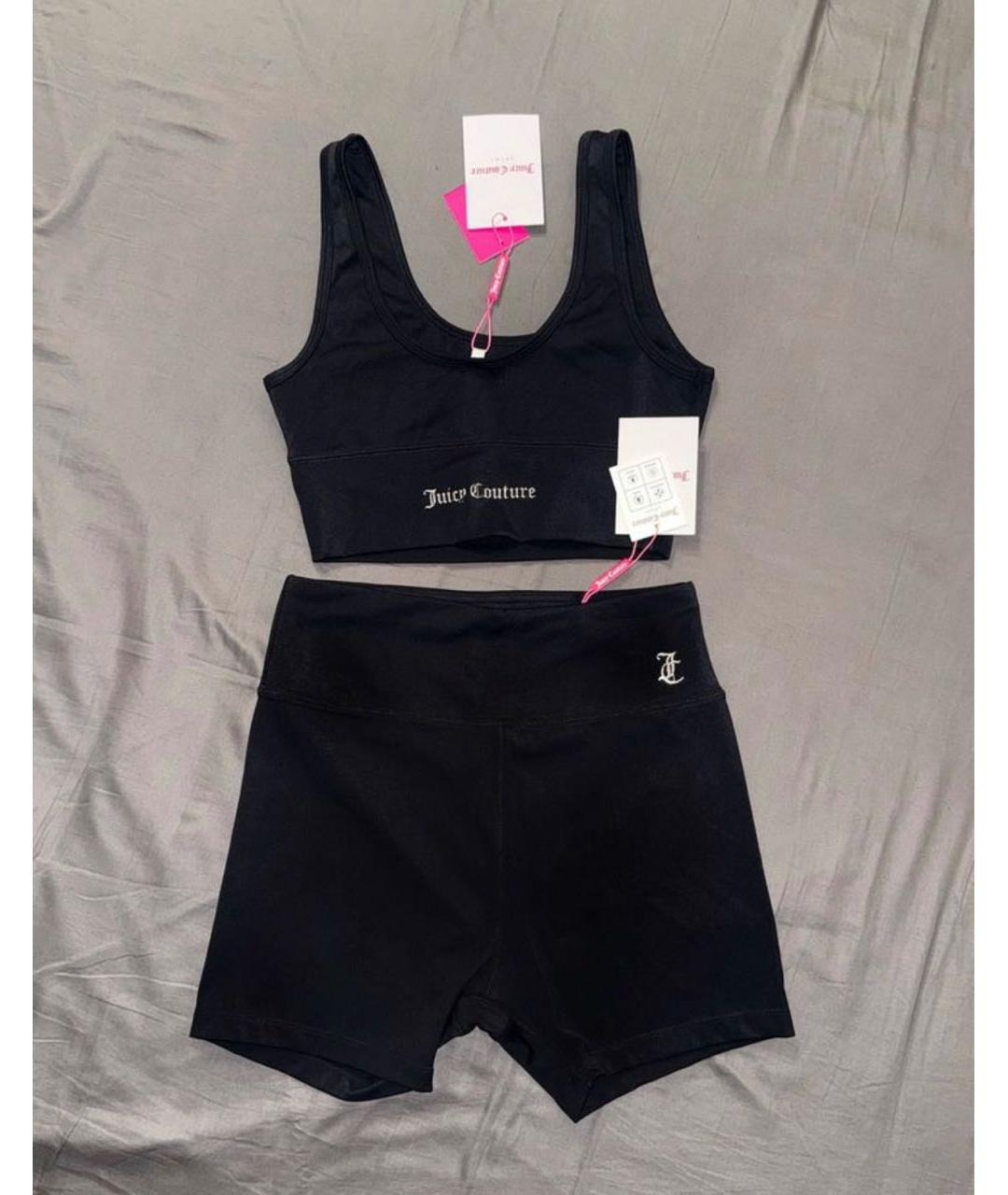 JUICY COUTURE Черный полиэстеровый спортивные костюмы, фото 6
