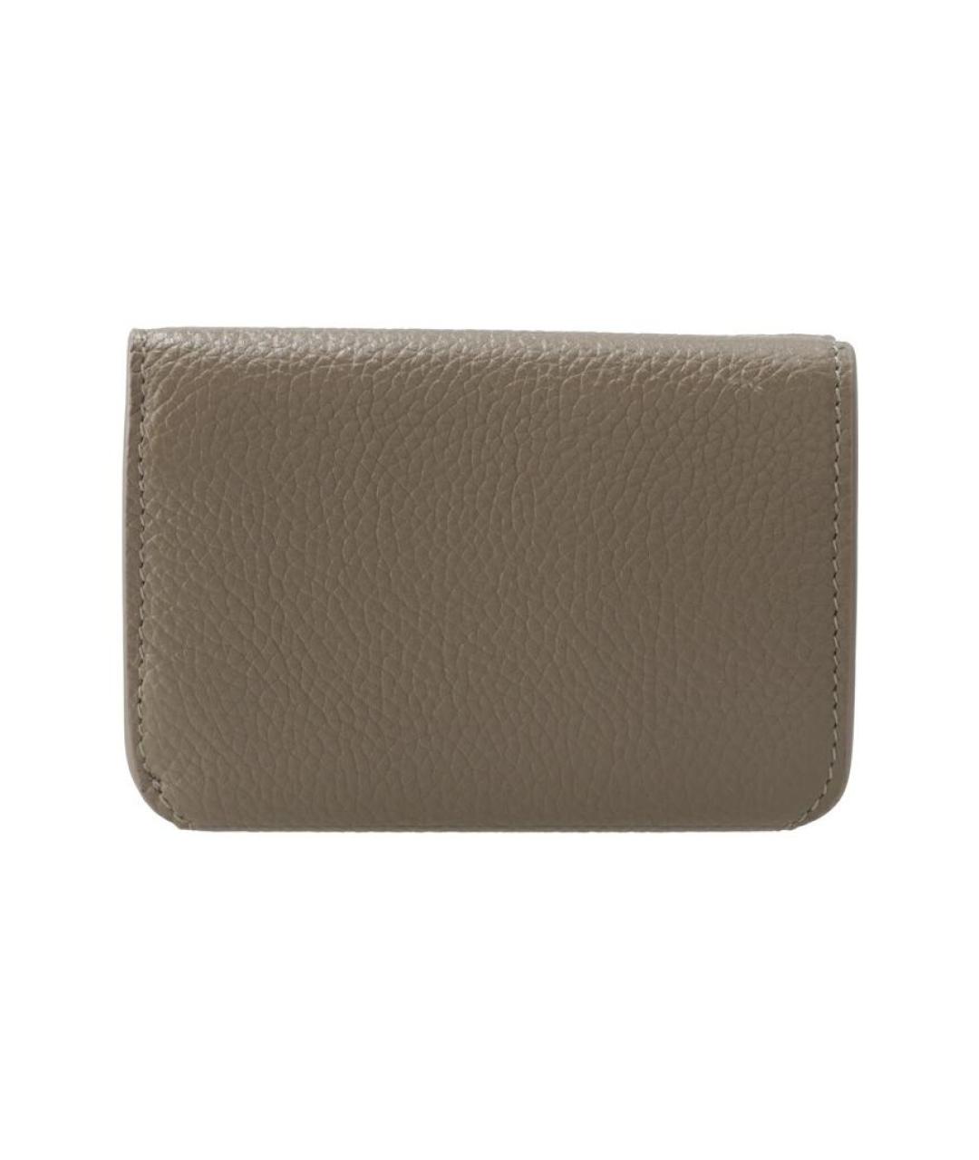 BALENCIAGA Коричневый кожаный кошелек, фото 3