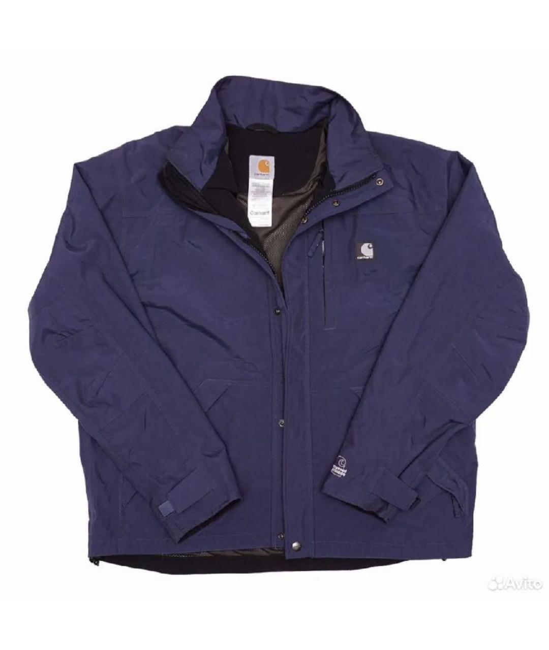 CARHARTT WIP Синяя полиэстеровая куртка, фото 1
